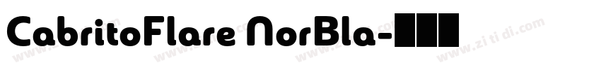 CabritoFlare NorBla字体转换
